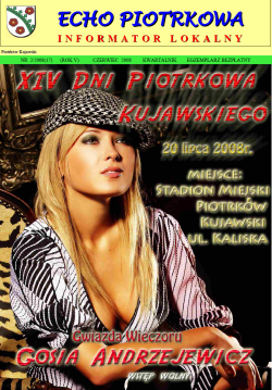 Informator Lokalny Echo Piotrkowa Kujawskiego - 2/2008