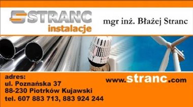 Firma Stranc / Instalacje
