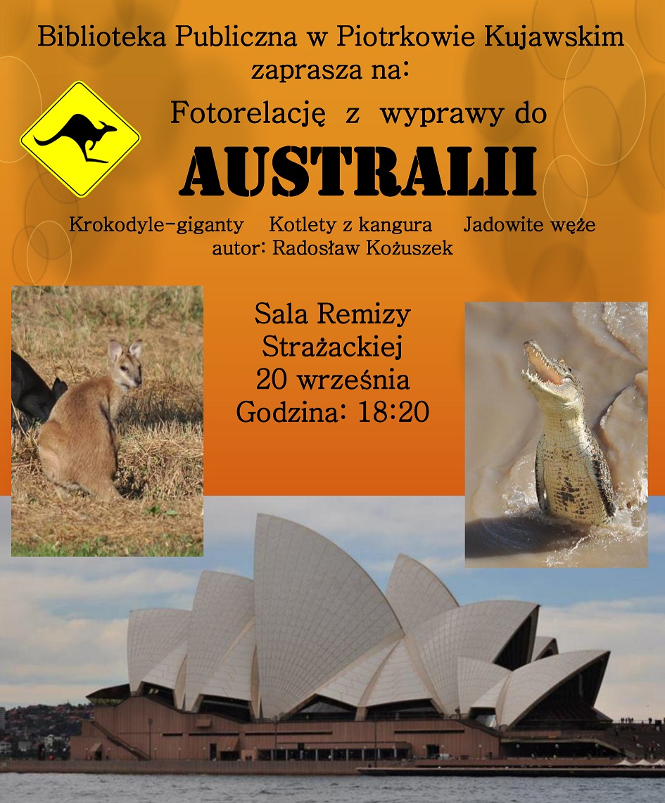 Zaproszenie na fotorelację z wyprawy do Australii