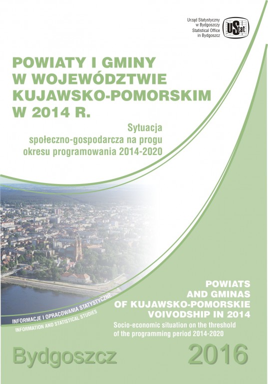 POWIATY I GMINY W WOJEWÓDZTWIE KUJAWSKO-POMORSKIM W 2014 R.