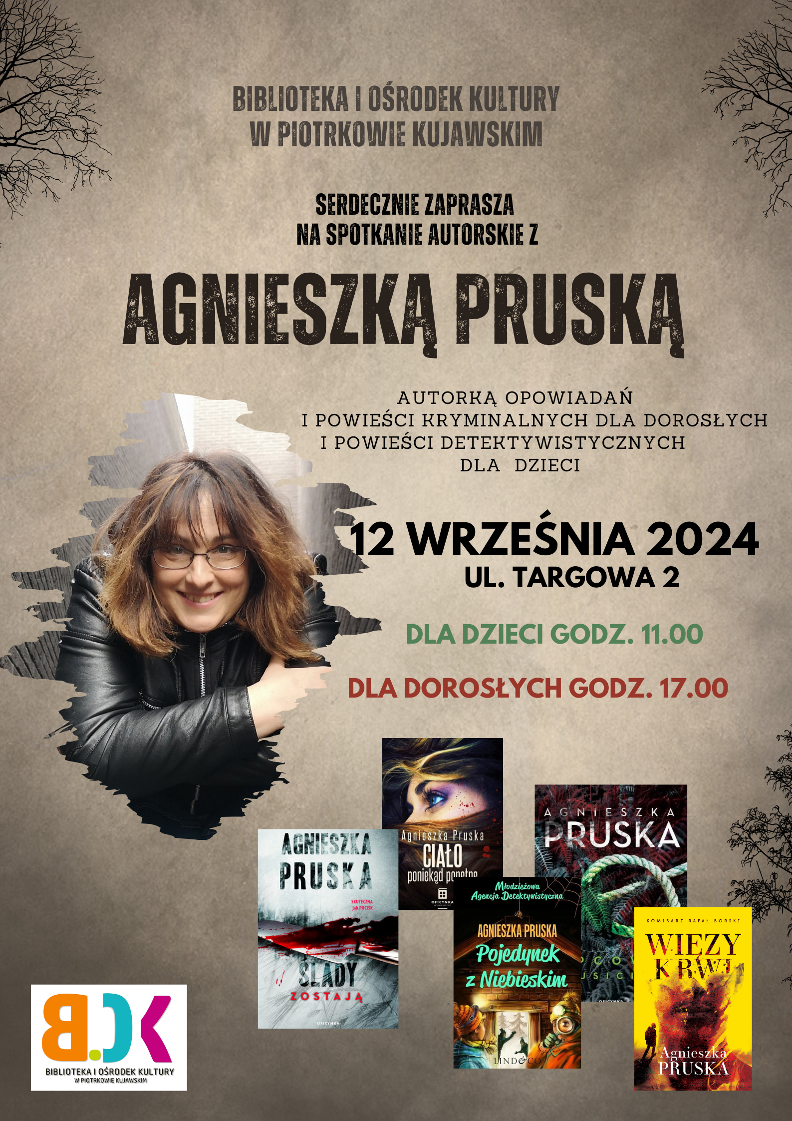 Spotkanie autorskie 12.09.2024 r.