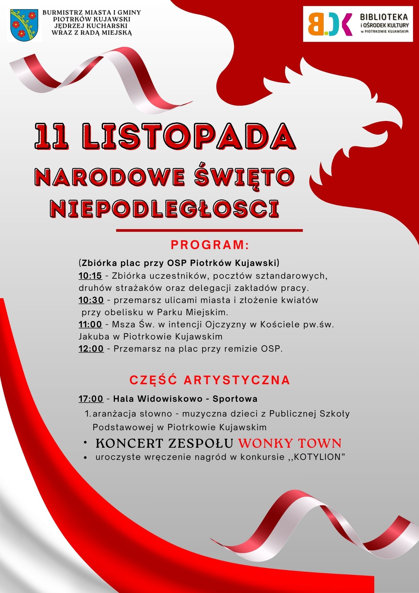 11 listopada - Narodowe Święto Niepodległości 