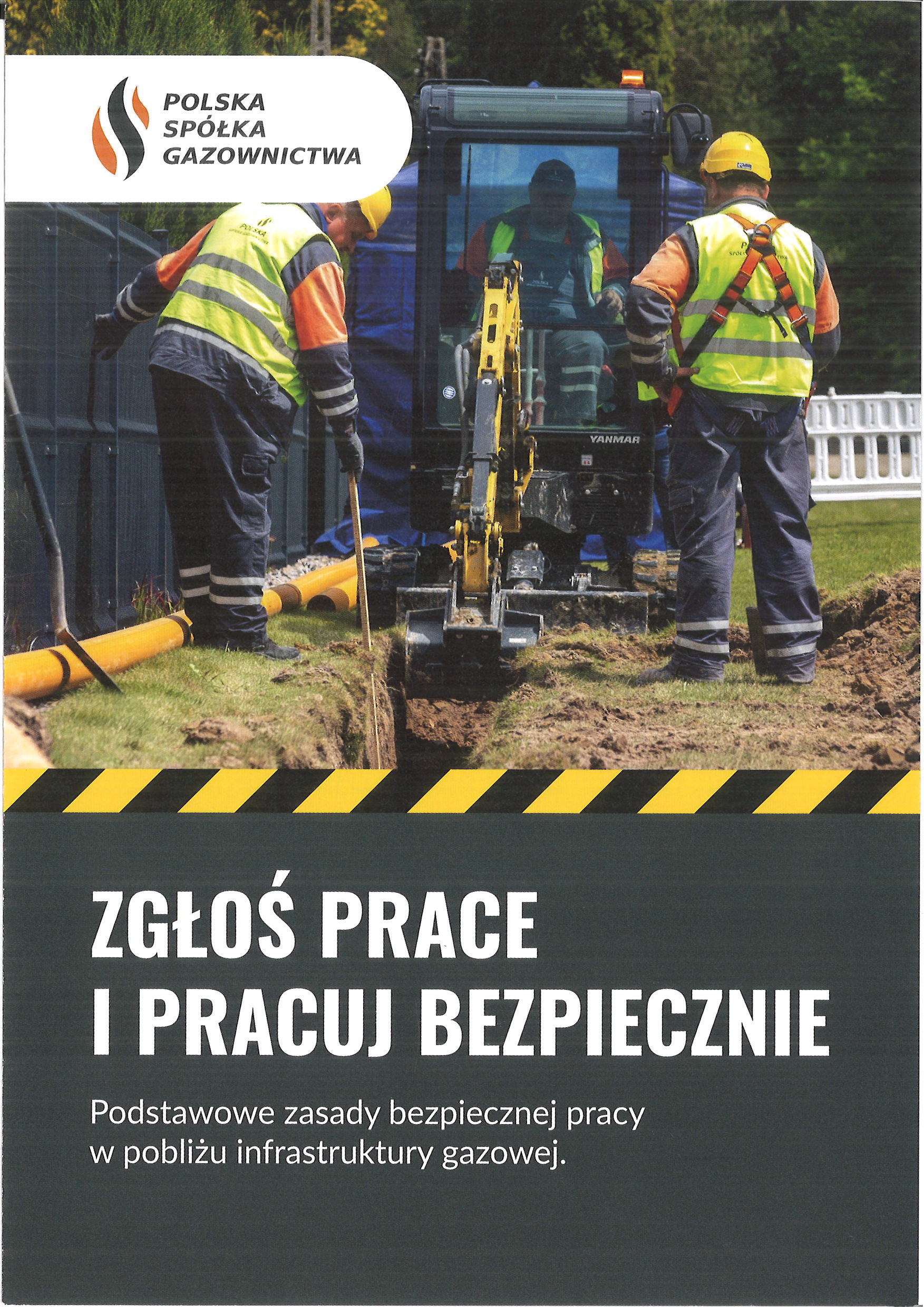 Bezpieczna praca w pobliżu sieci gazowej