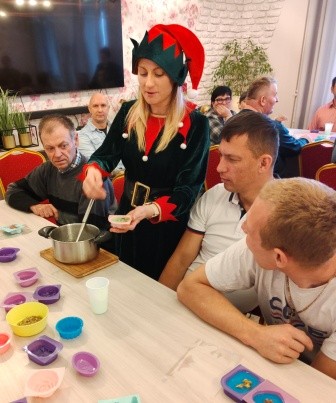 Mikołajkowe warsztaty mydełkowe